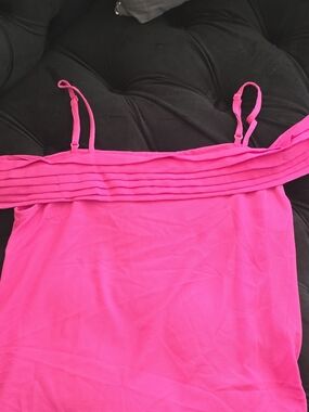 milk & honey Pink Cold Shoulder Blouse Size S